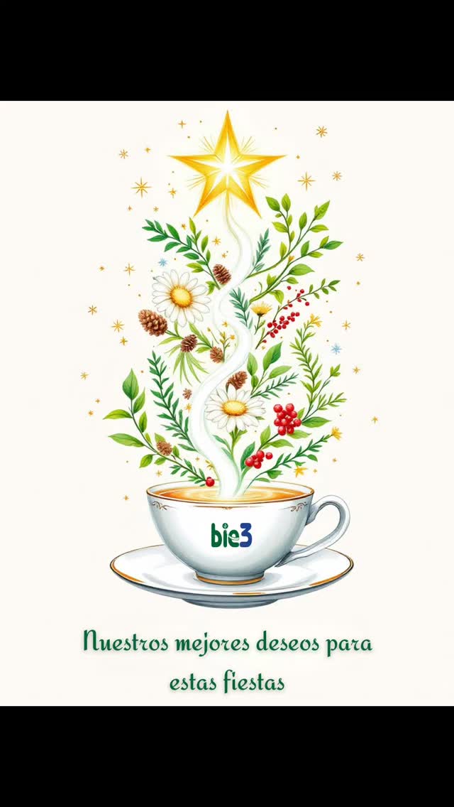 Gracias a cada persona que ha confiado en Bio3 este año. 

A quienes nos eligen cada día.

A las farmacias, profesionales y colaboradores que caminan a nuestro lado.

Detrás de cada producto hay personas, investigación, plantas medicinales y una forma de entender la salud: con respeto, con criterio y con compromiso.

2026 está a punto de comenzar y lo afrontamos con la misma ilusión de siempre: seguir cuidando de lo que de verdad importa.

Os deseamos un año lleno de bienestar, equilibrio y pequeños hábitos que lo cambian todo.

💚 Gracias por formar parte de Bio3 💚

¡Feliz Navidad! 

#bio3 #bie3 #salud #bienestar #feliznavidad