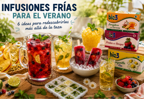 Infusiones frías para el verano